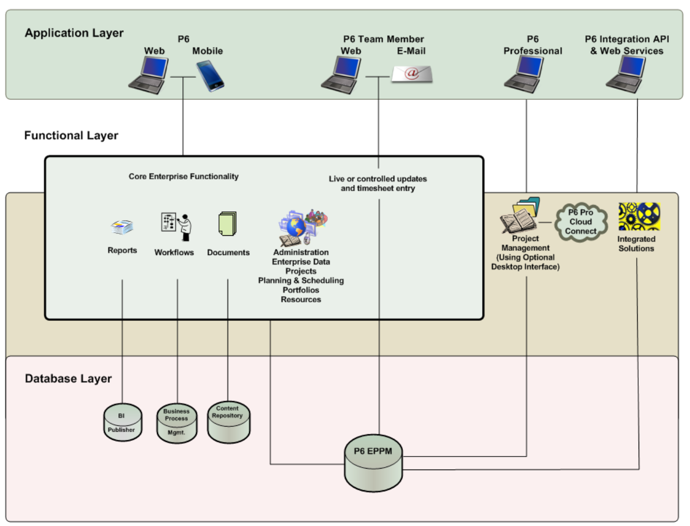 Oracle Primavera EPPM Data Structure